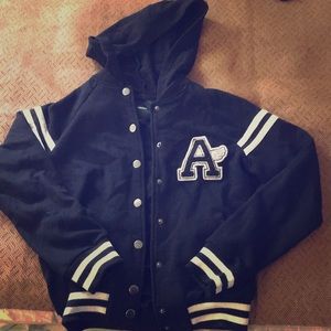 Forever 21 varsity hoodie